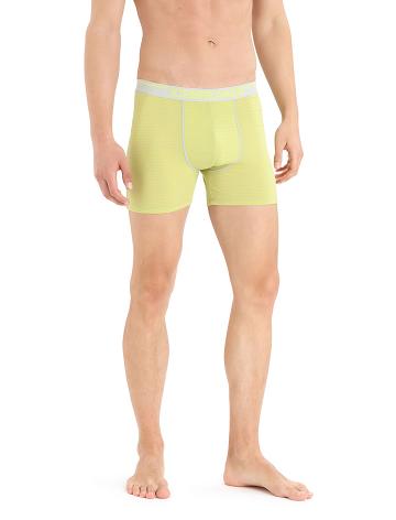 Icebreaker Merino Anatomica Boxers Férfi Fehérnemű Menta | HU 1312RVDW